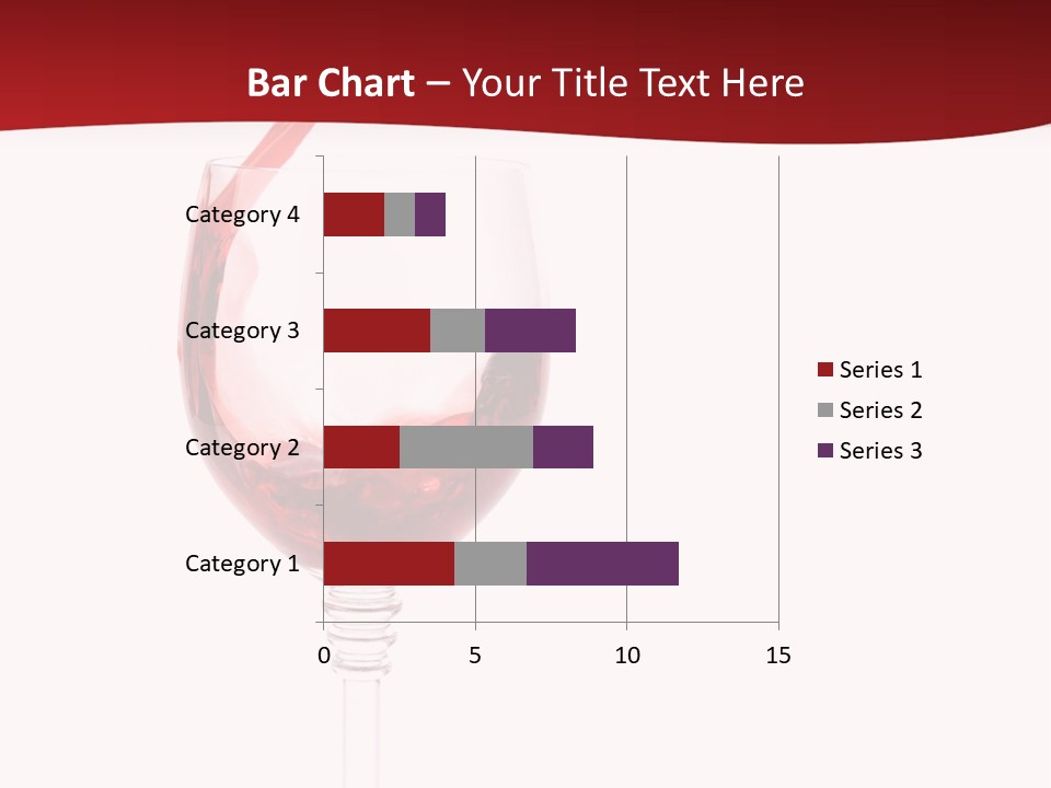 Red Wine Romantic PowerPoint Template