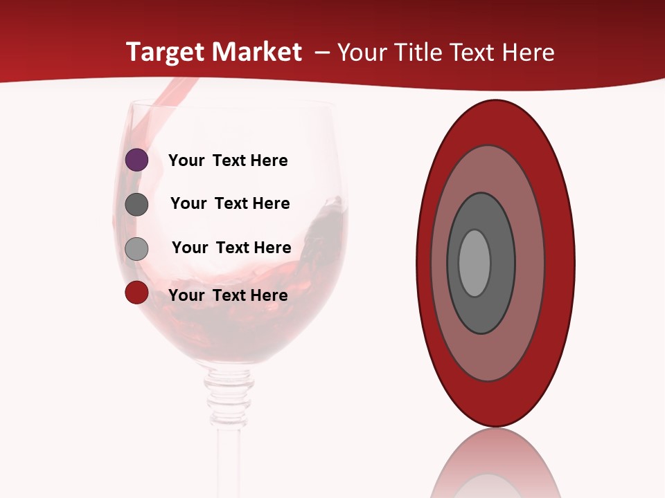 Red Wine Romantic PowerPoint Template