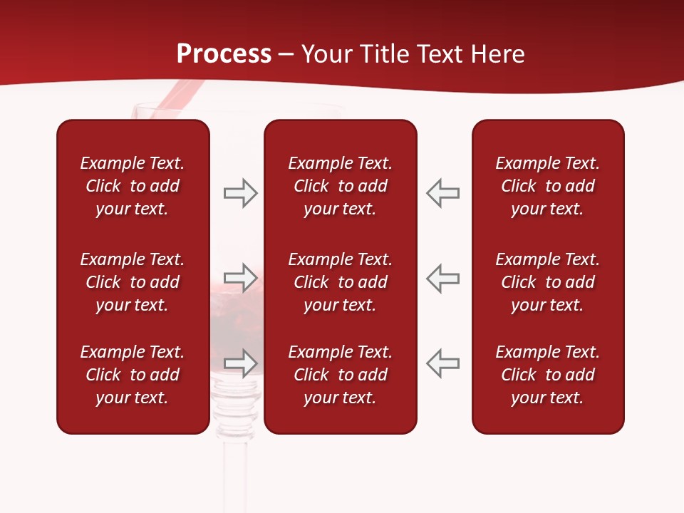 Red Wine Romantic PowerPoint Template