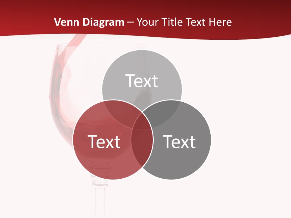 Red Wine Romantic PowerPoint Template