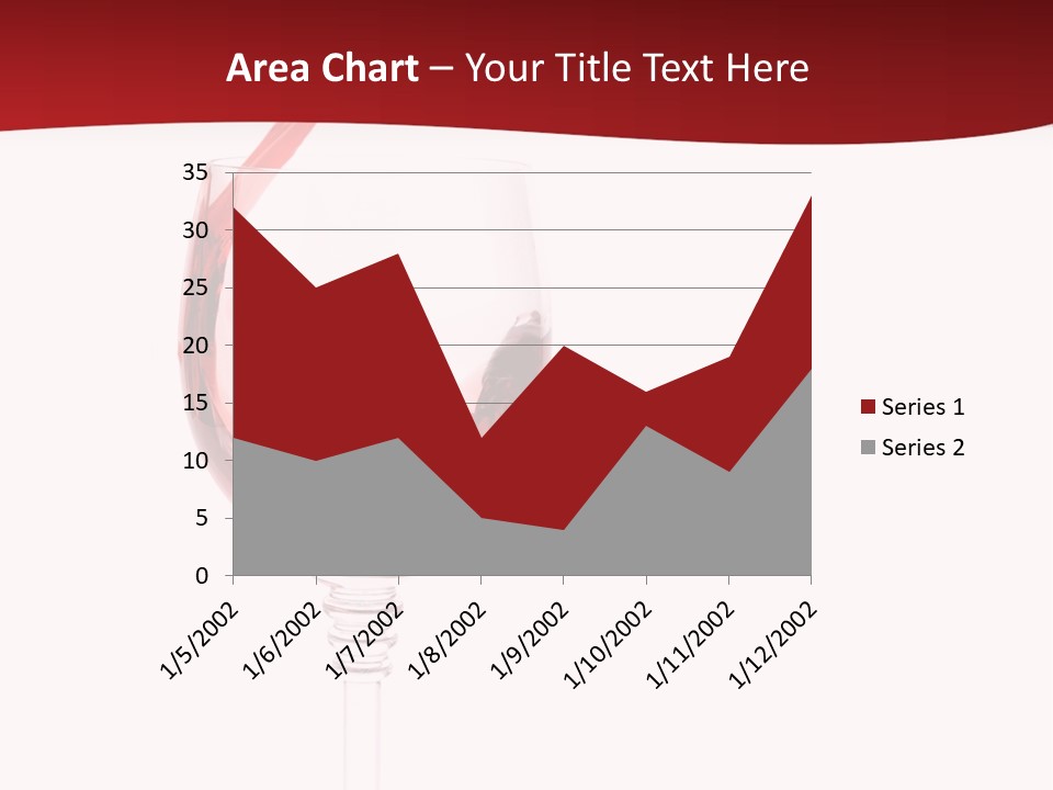 Red Wine Romantic PowerPoint Template