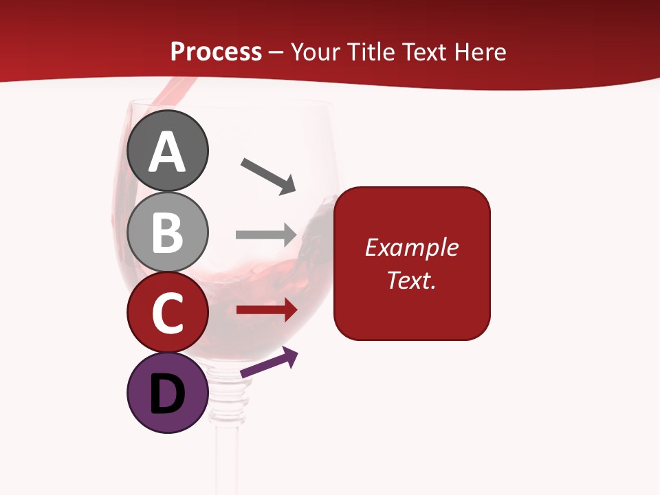 Red Wine Romantic PowerPoint Template