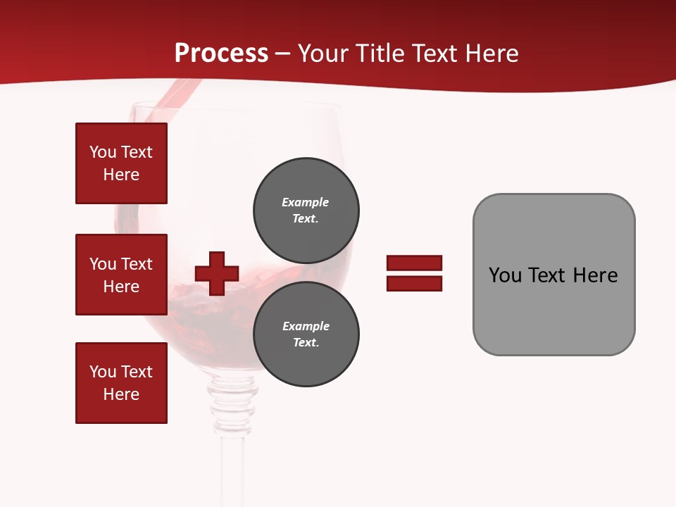Red Wine Romantic PowerPoint Template