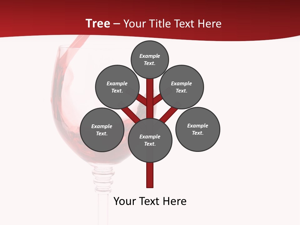 Red Wine Romantic PowerPoint Template