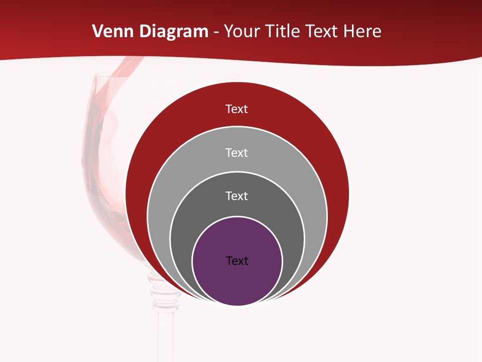 Red Wine Romantic PowerPoint Template