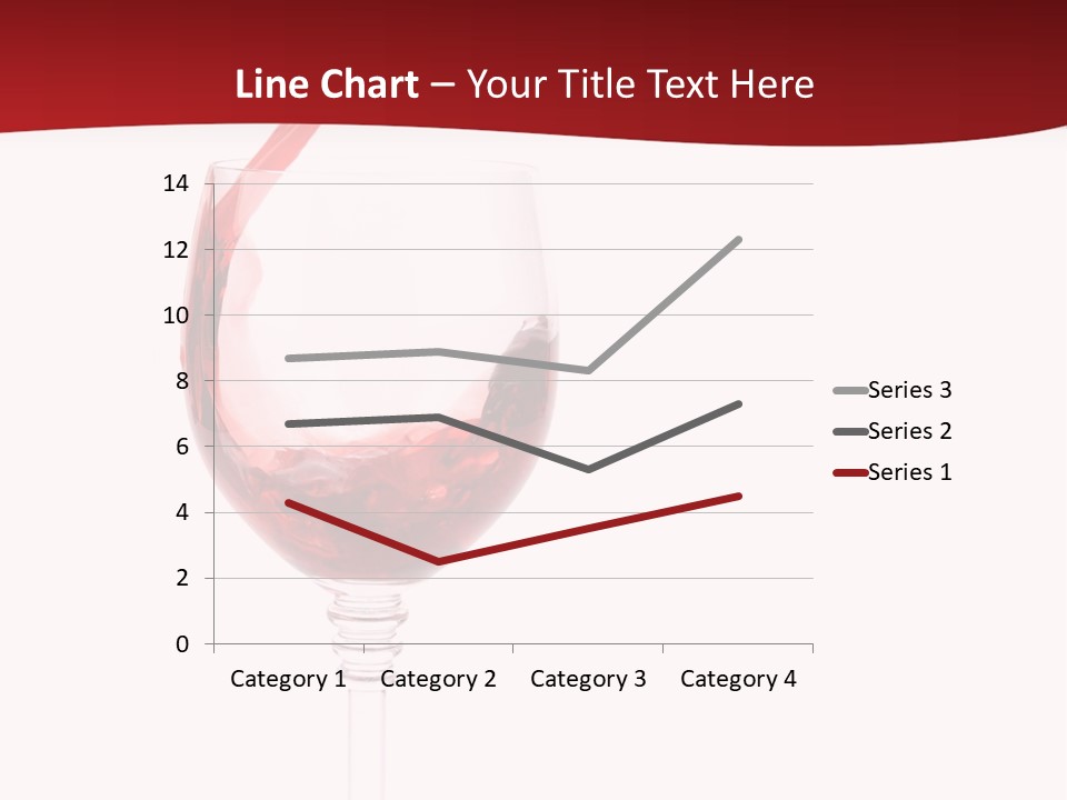 Red Wine Romantic PowerPoint Template