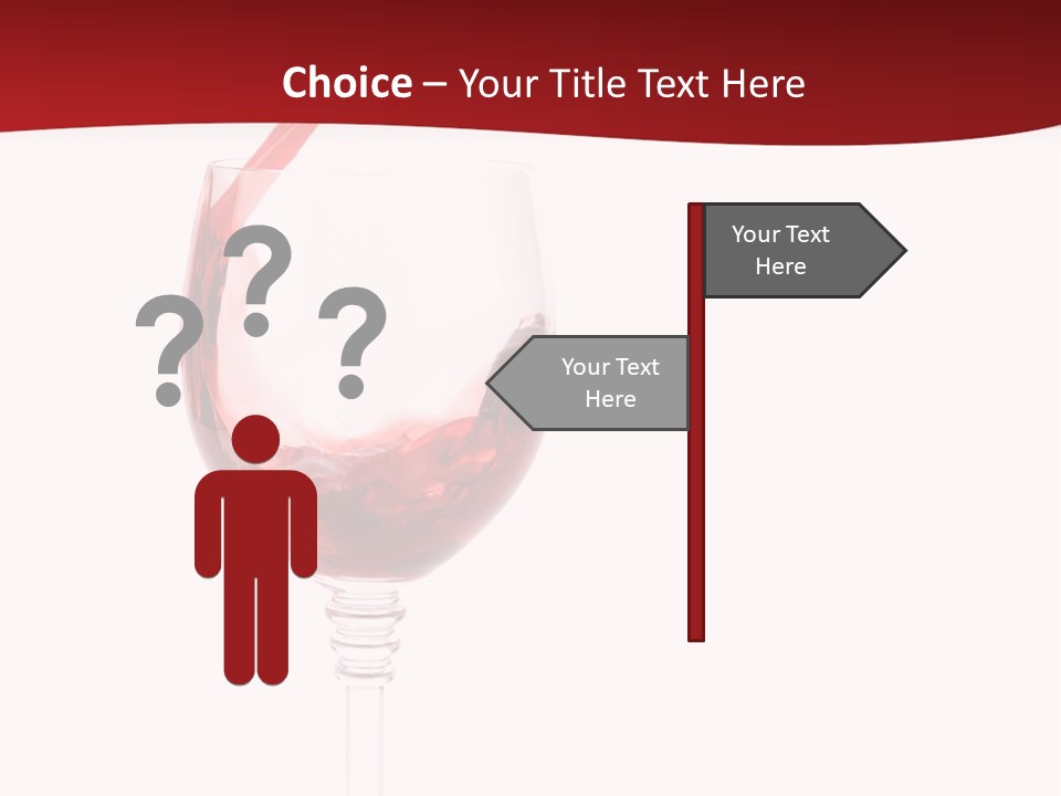 Red Wine Romantic PowerPoint Template