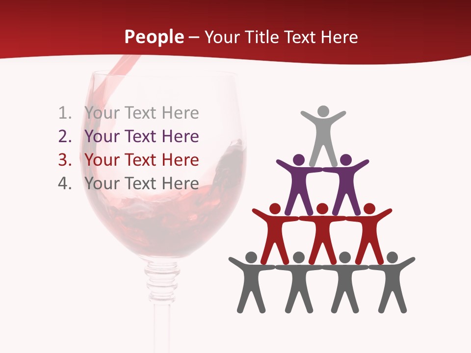 Red Wine Romantic PowerPoint Template
