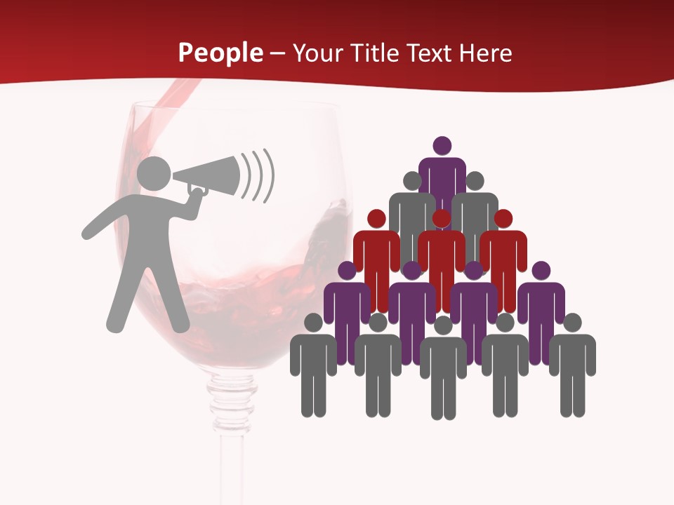 Red Wine Romantic PowerPoint Template