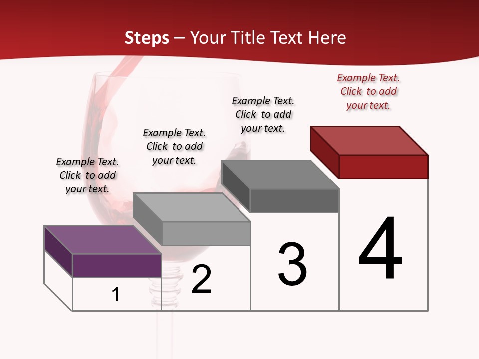 Red Wine Romantic PowerPoint Template