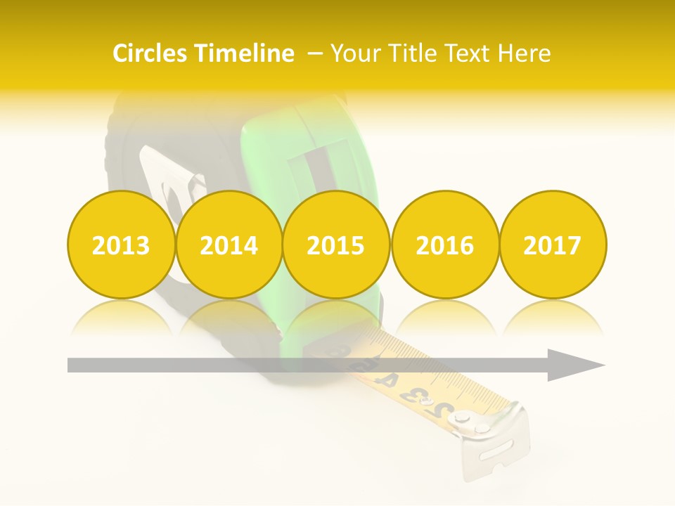 Measuring Steel Lock PowerPoint Template