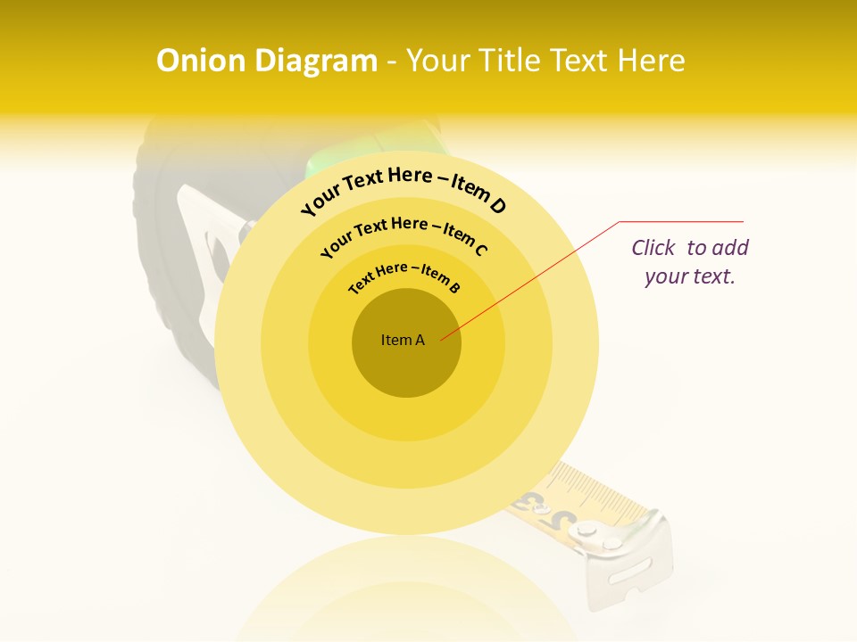 Measuring Steel Lock PowerPoint Template