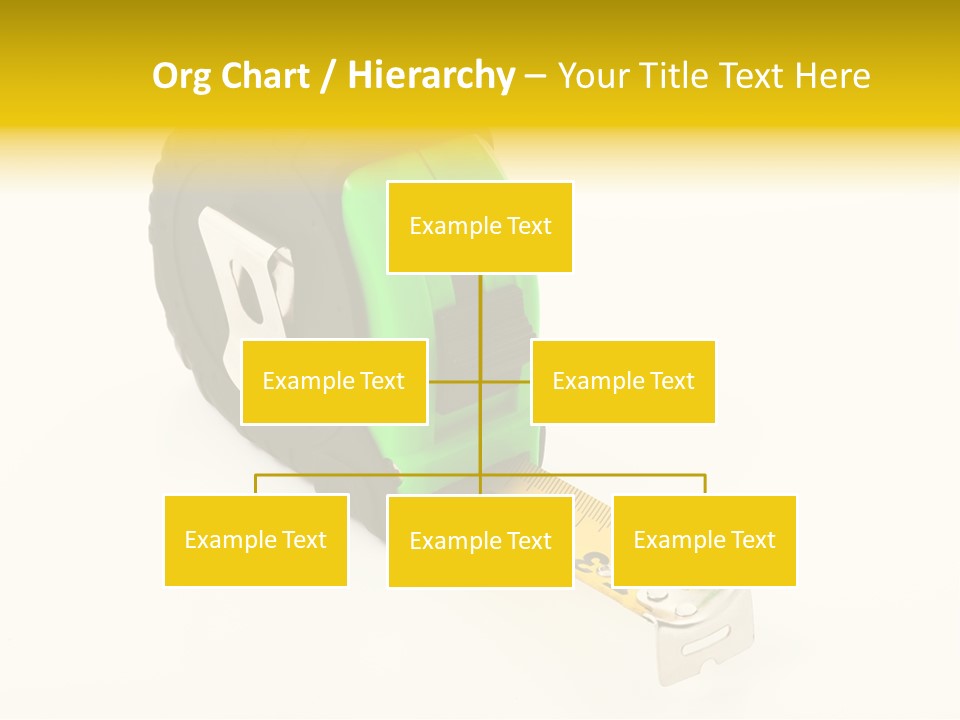 Measuring Steel Lock PowerPoint Template