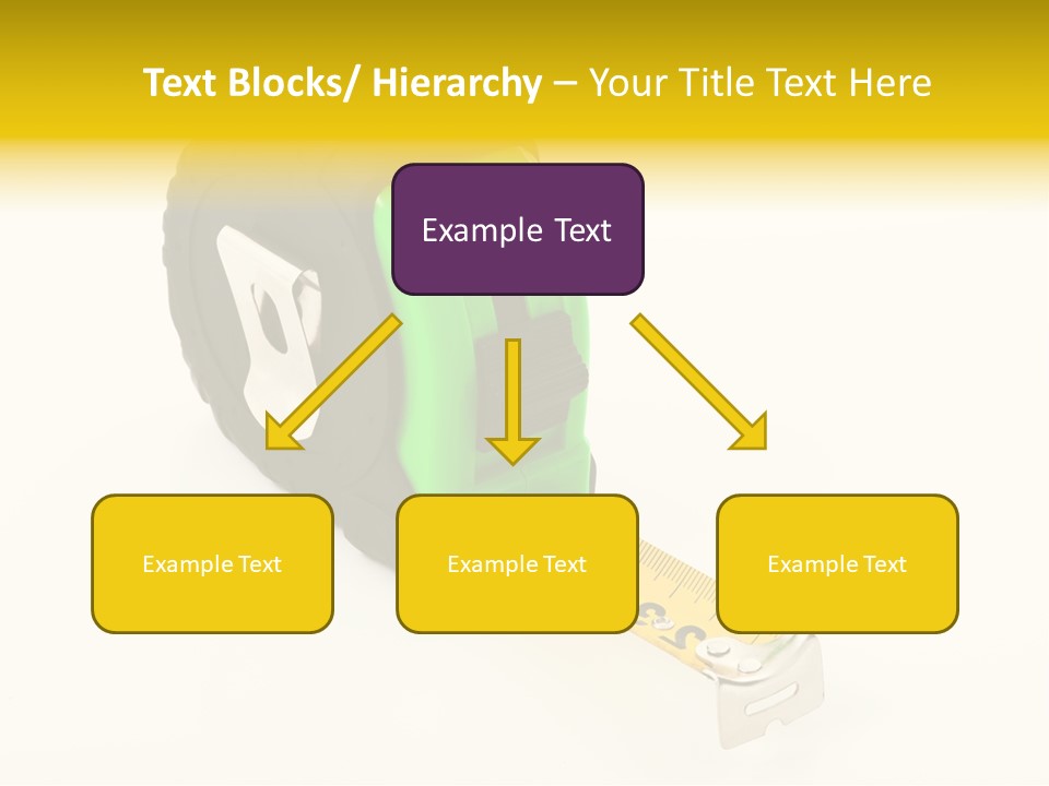 Measuring Steel Lock PowerPoint Template