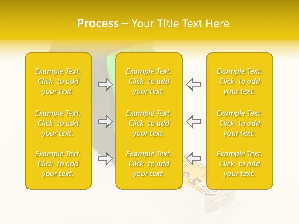 Measuring Steel Lock PowerPoint Template