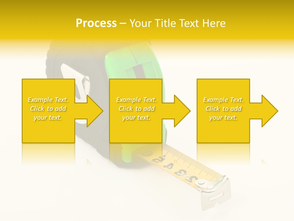 Measuring Steel Lock PowerPoint Template