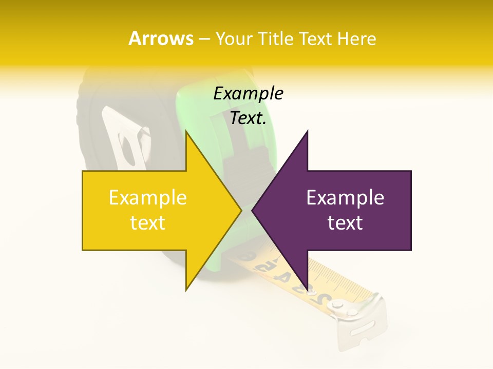 Measuring Steel Lock PowerPoint Template