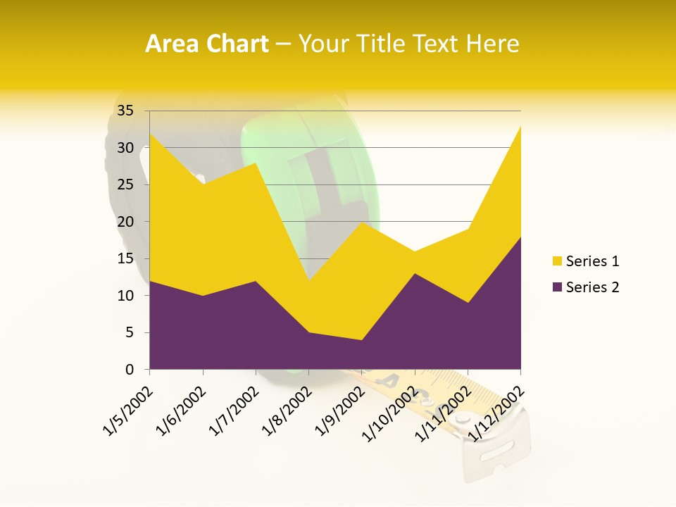 Measuring Steel Lock PowerPoint Template