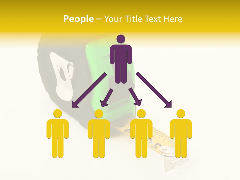 Measuring Steel Lock PowerPoint Template