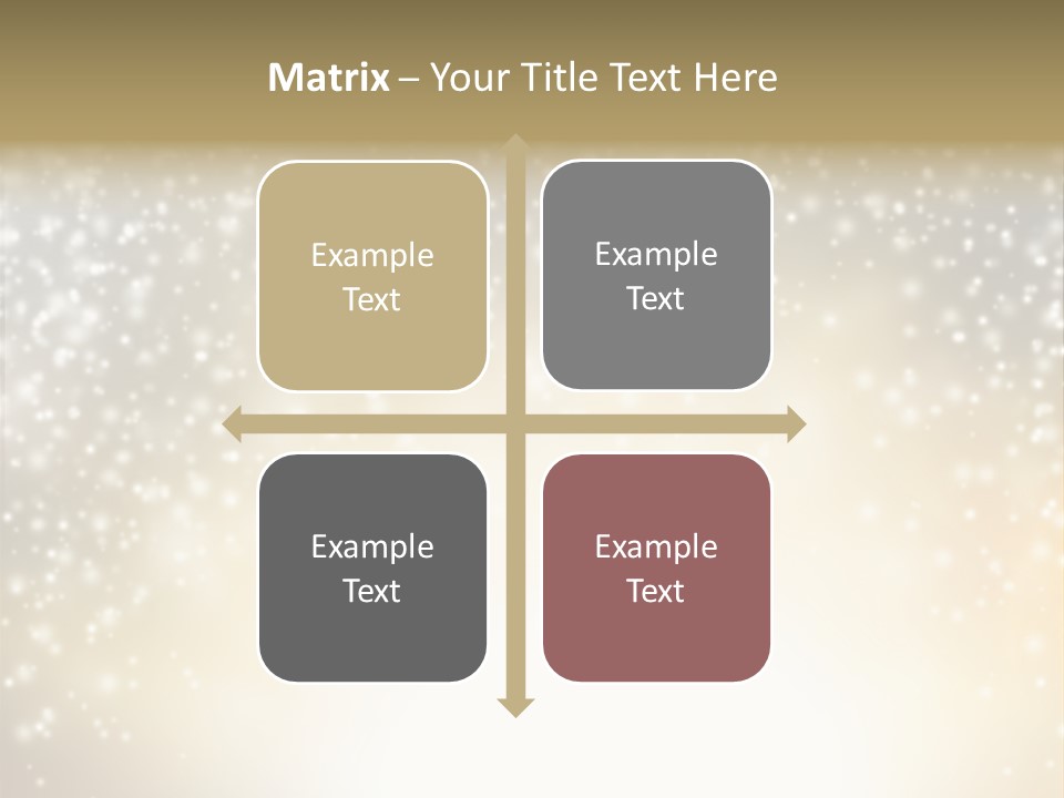 Blur Background Glass PowerPoint Template