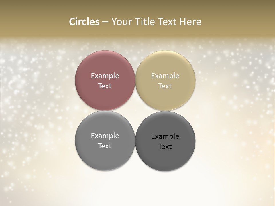 Blur Background Glass PowerPoint Template