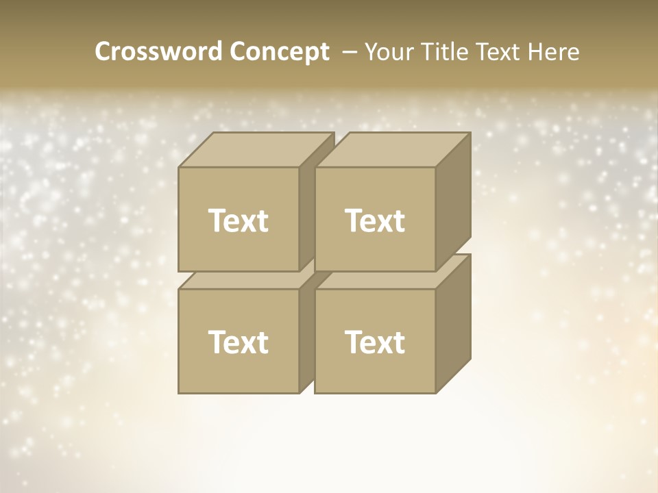 Blur Background Glass PowerPoint Template
