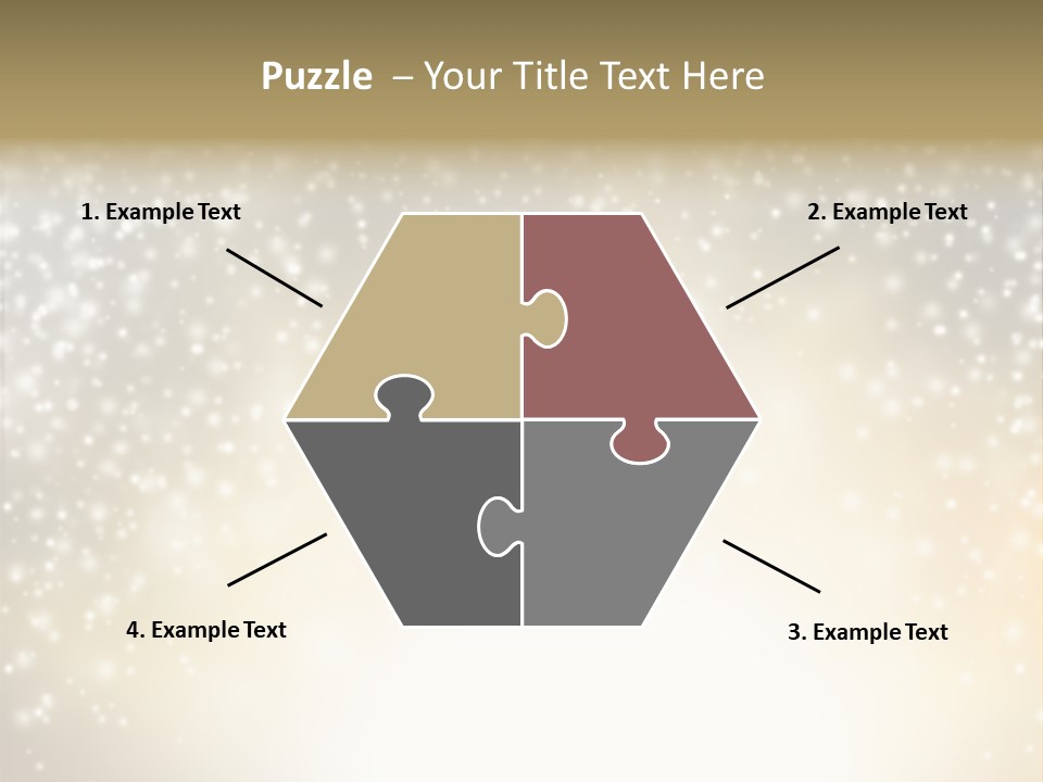 Blur Background Glass PowerPoint Template