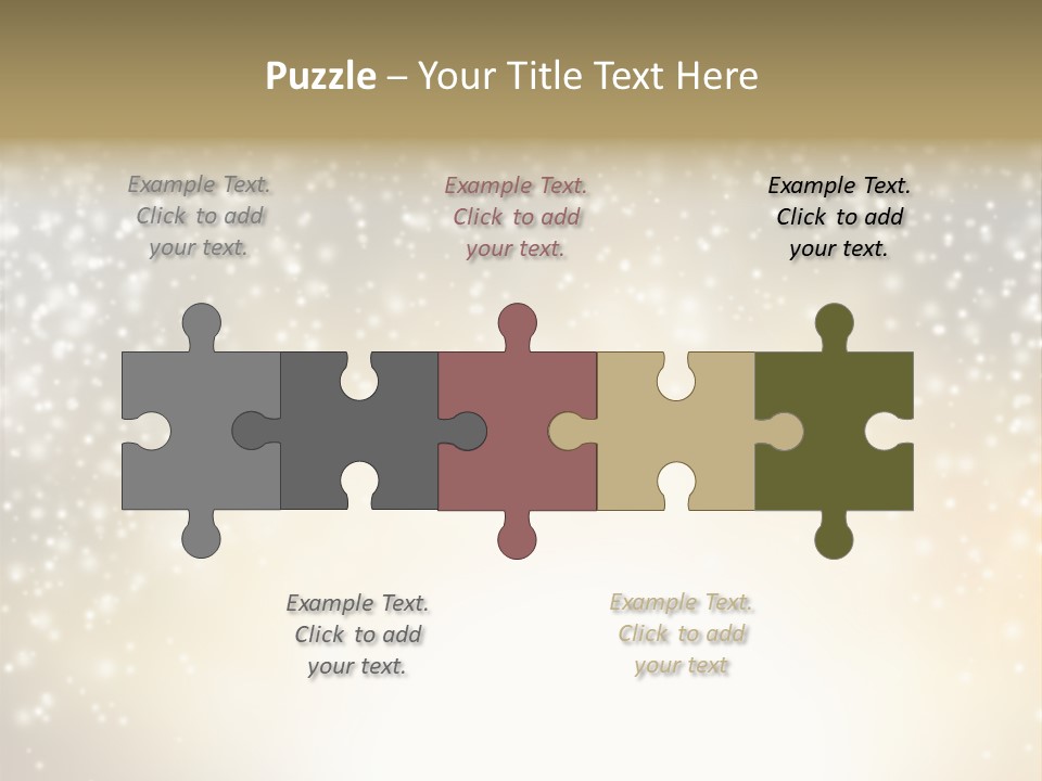 Blur Background Glass PowerPoint Template