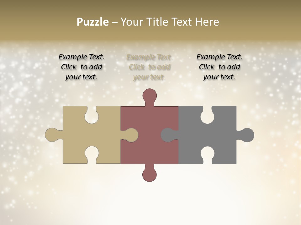 Blur Background Glass PowerPoint Template