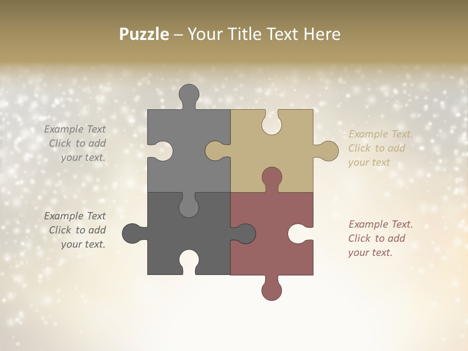 Blur Background Glass PowerPoint Template