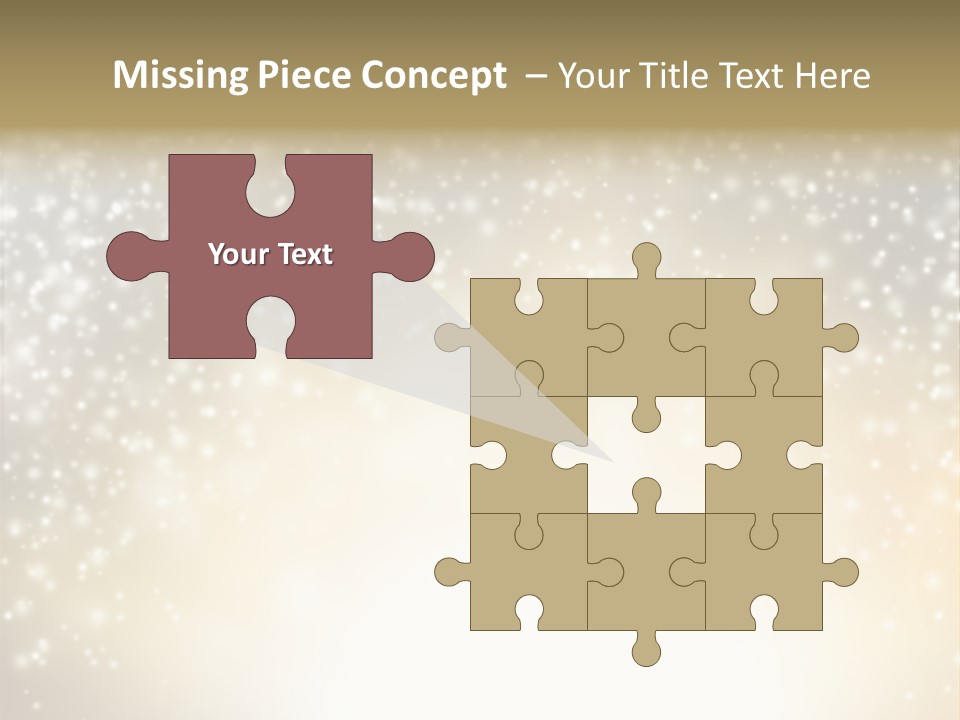 Blur Background Glass PowerPoint Template