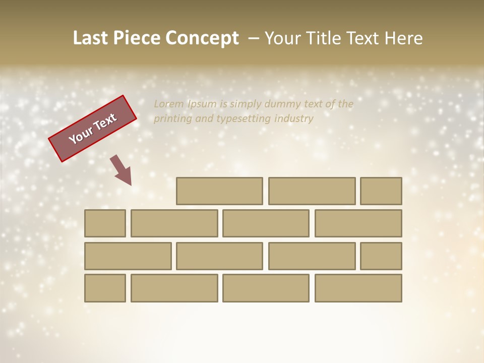 Blur Background Glass PowerPoint Template