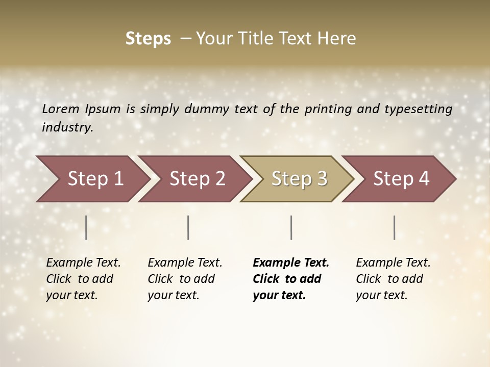 Blur Background Glass PowerPoint Template