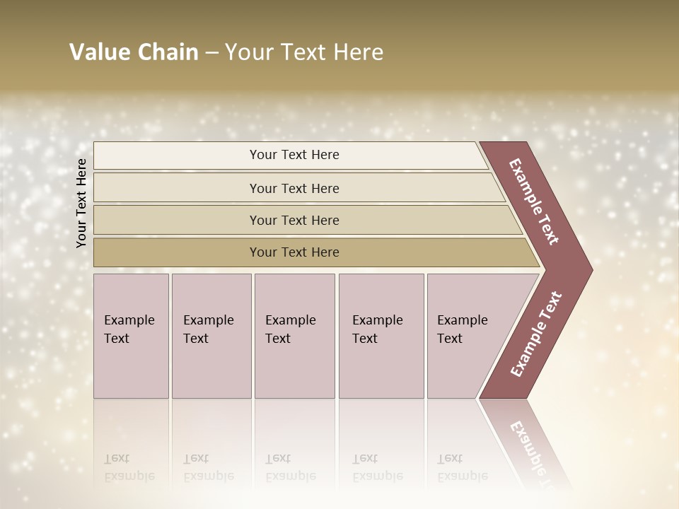 Blur Background Glass PowerPoint Template