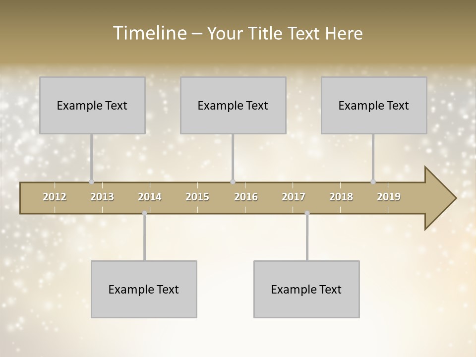 Blur Background Glass PowerPoint Template