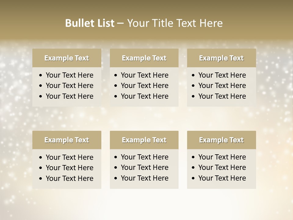 Blur Background Glass PowerPoint Template
