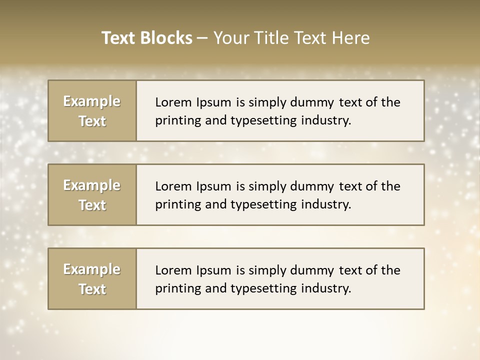 Blur Background Glass PowerPoint Template