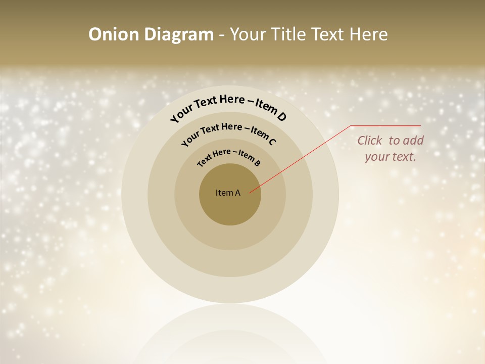 Blur Background Glass PowerPoint Template