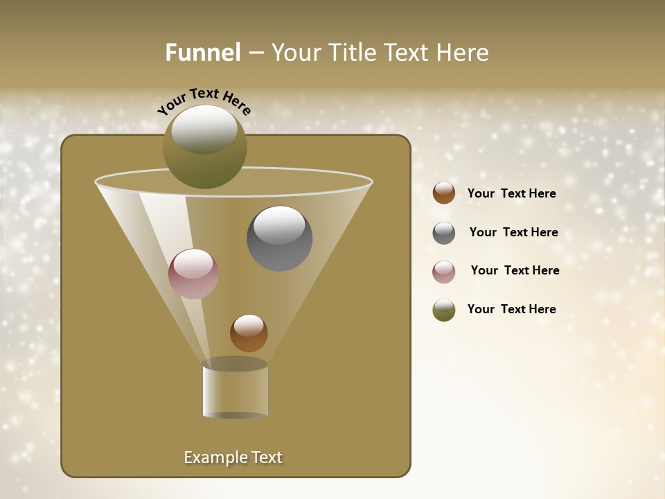Blur Background Glass PowerPoint Template