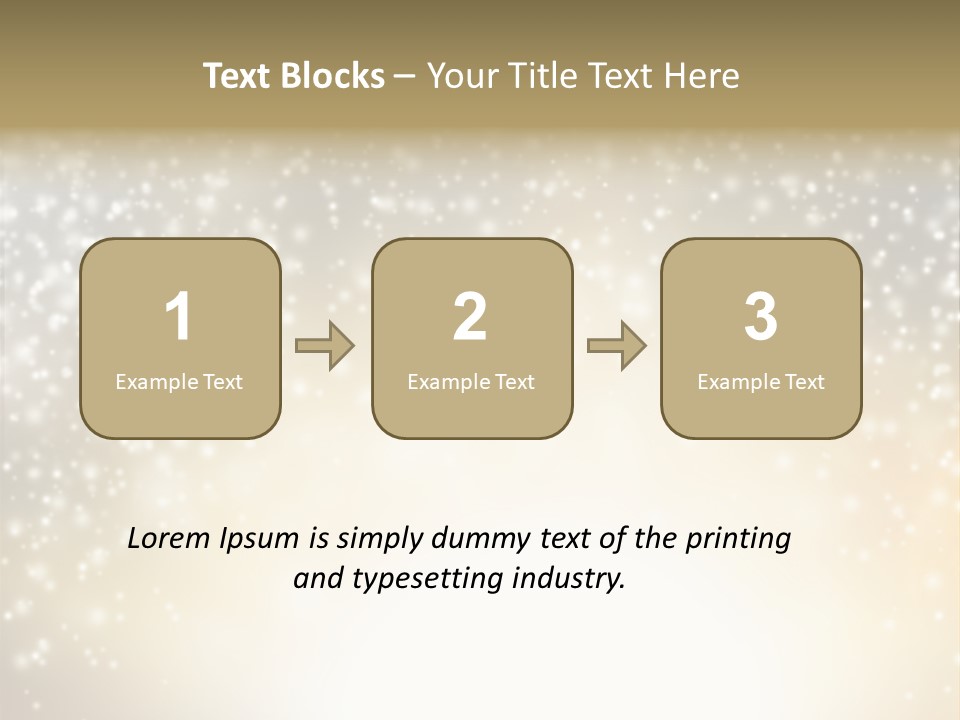 Blur Background Glass PowerPoint Template