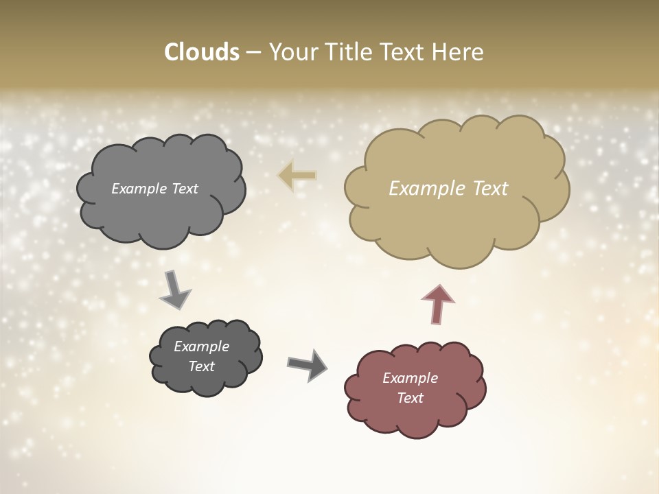 Blur Background Glass PowerPoint Template