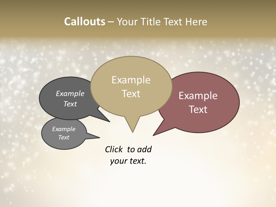 Blur Background Glass PowerPoint Template