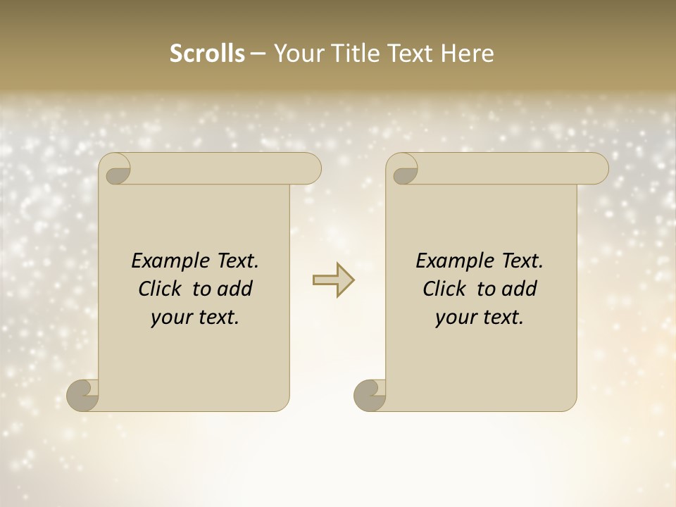 Blur Background Glass PowerPoint Template