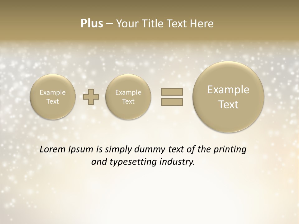 Blur Background Glass PowerPoint Template