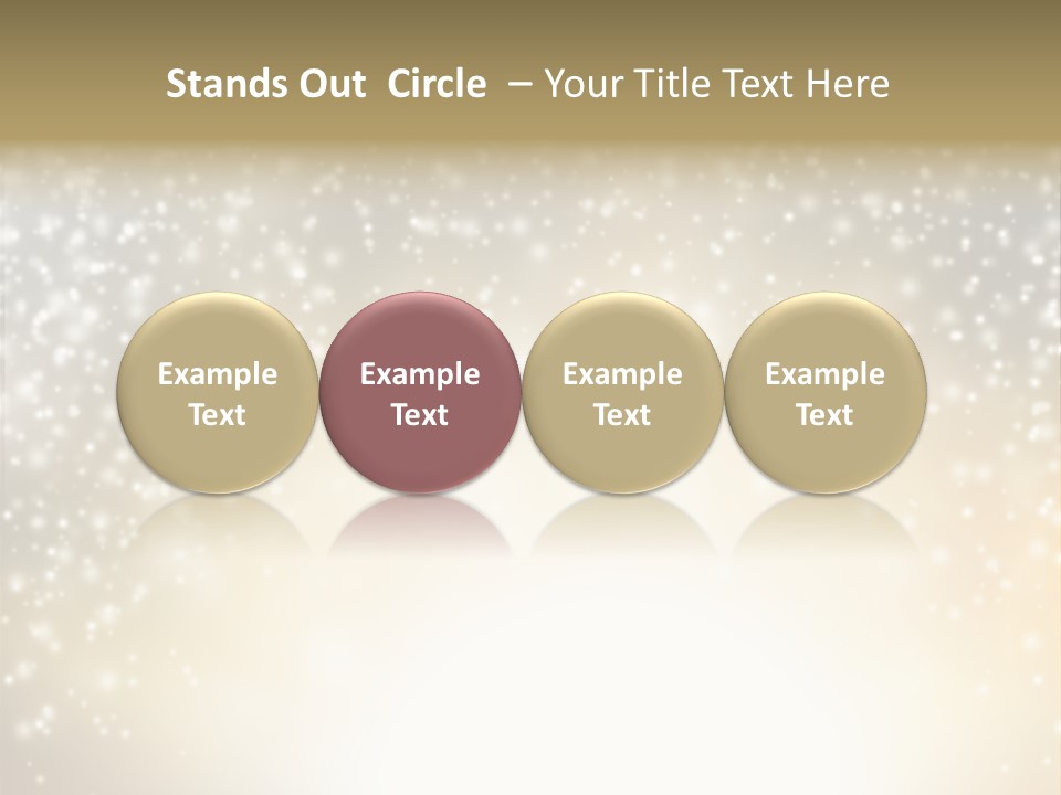 Blur Background Glass PowerPoint Template