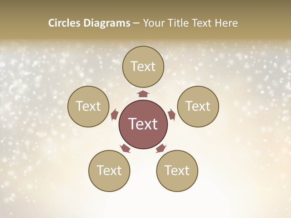 Blur Background Glass PowerPoint Template