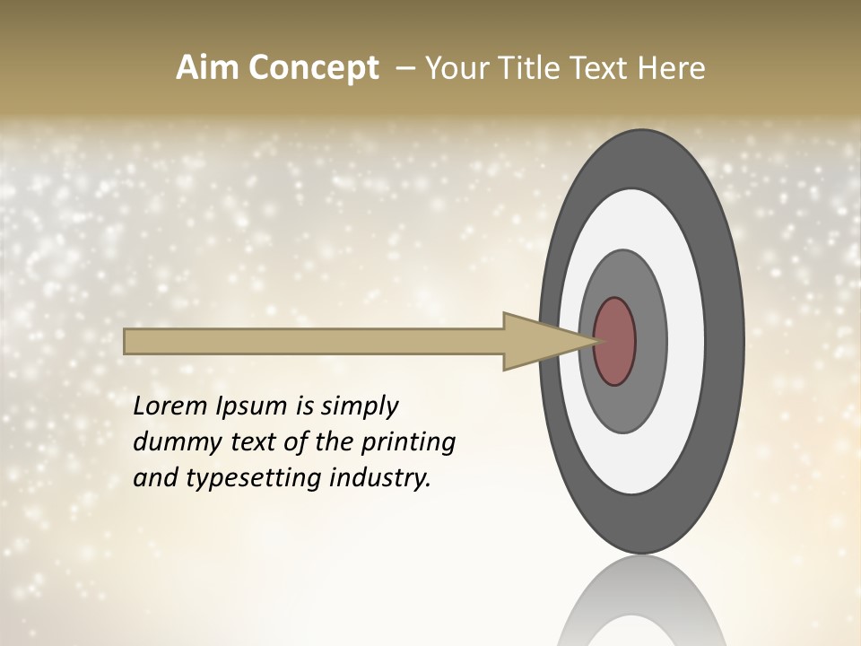 Blur Background Glass PowerPoint Template