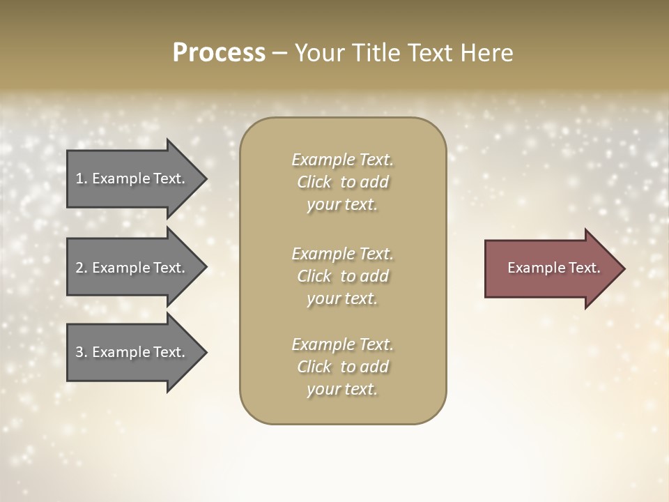 Blur Background Glass PowerPoint Template