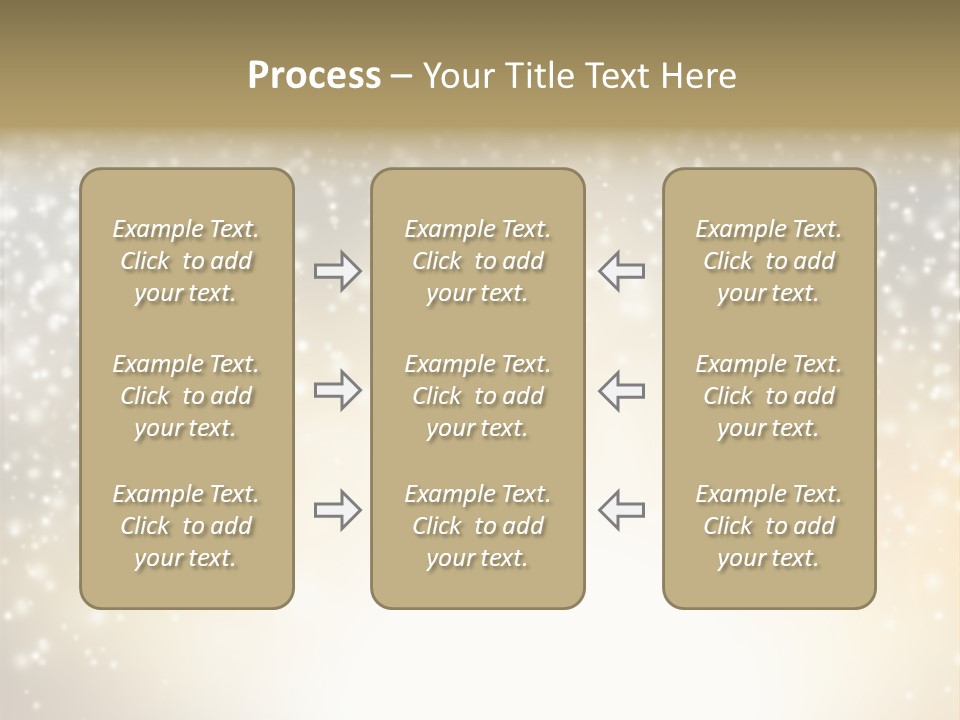 Blur Background Glass PowerPoint Template