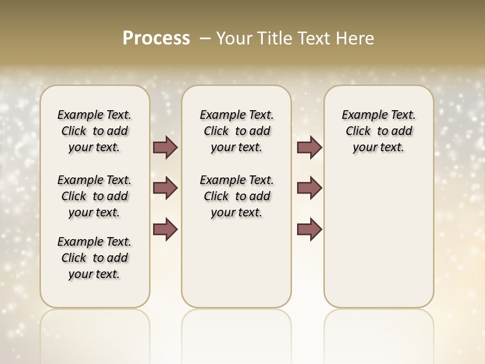 Blur Background Glass PowerPoint Template